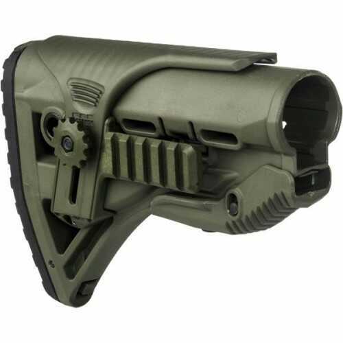 Mako Group Recoil- Reducing M4/AR-15 Stock and Adjustable Cheekpiece with Picatinny Rail